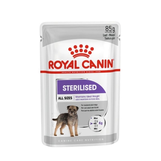 Picture of Royal Canin   Sterilised Care Loaf Dog 85g (12/Pac)