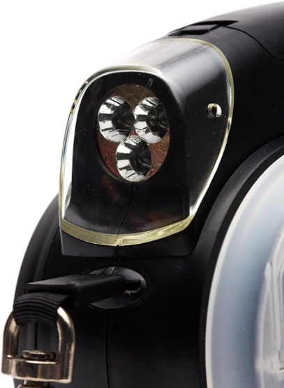 Picture of Retractable Dog Leash with LED Light, Treat Container & Water Bowl