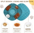 Picture of AiQInu 2-in-1 Dog Lick Mat and Collapsible Water Bowl