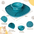 Picture of  AiQInu 2-in-1 Dog Lick Mat and Collapsible Water Bowl Se