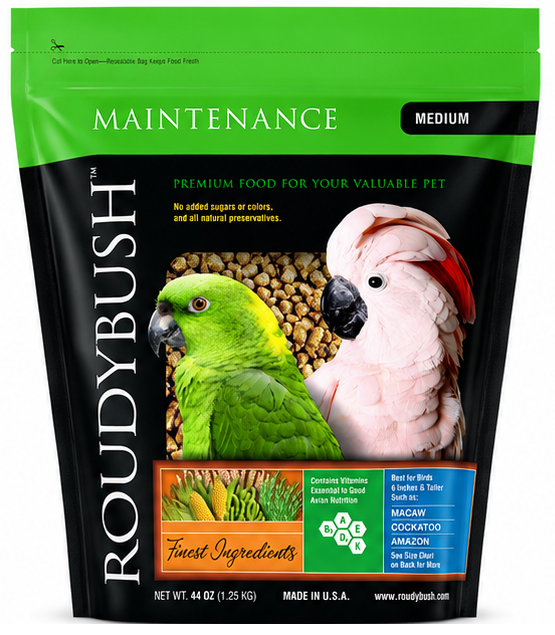 Roudybush Pellet Daily Maintenance Medium 1.250kg | BIRDS | Bird Food