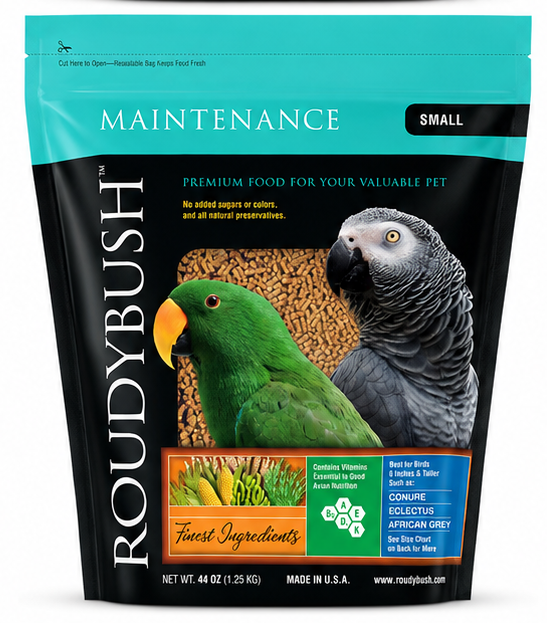 Roudybush Pellet Daily Maintenance Small 1.250 kg | BIRDS | Bird Food