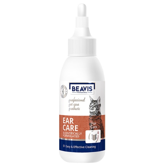 Picture of Beavis Ear Care for Cats is a professional-grade 100 ml