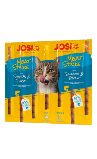 Picture of JosiCat Meat Sticks Salmon & Trout 35g (3-Pack)