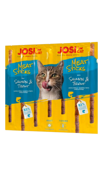 Picture of JosiCat Meat Sticks Salmon & Trout (35g) 