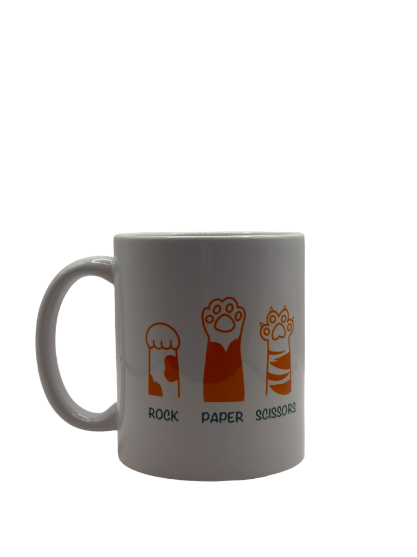 Picture of  Tabanni Mug Stay Rock Paper Scissors 