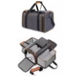 Picture of Portable Pet Travel Carrier Bag for Cats & Small Dogs - Grey & Black (29*28*46cm)