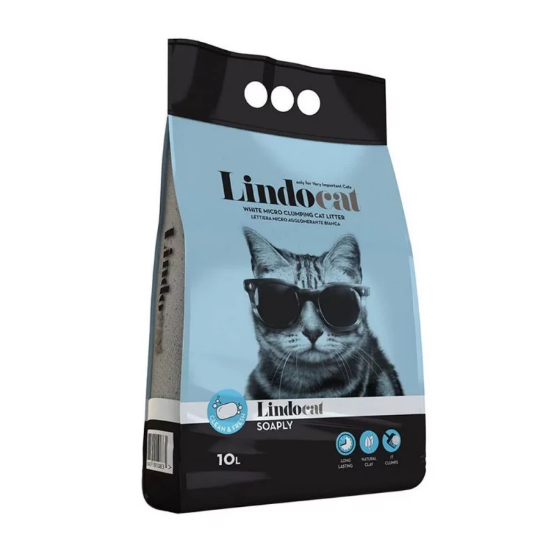Picture of Lindocat Soaply Scented Clumping Cat Litter 10L