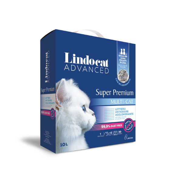 Picture of Lindocat Advanced Super Premium Extra Strong Clumping Cat Litter  6L
