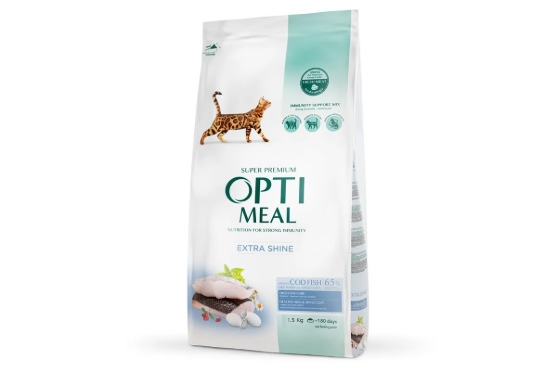 Picture of Optimeal Adult Cat Dry Food – High in Cod (1.5kg)