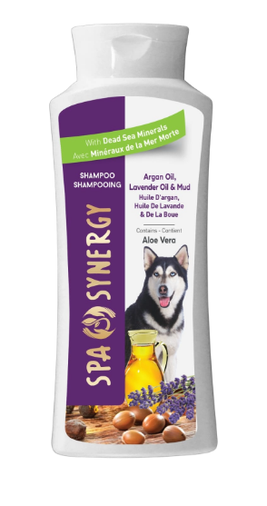 Picture of Spa Synergy Argan Oil, Lavender Oil & Mud Dog Shampoo (500ml)