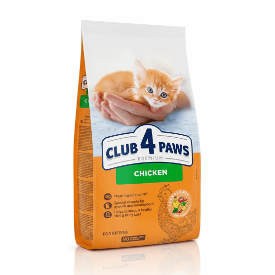 Picture of Club4Paws Kitten Food Chicken 2kg