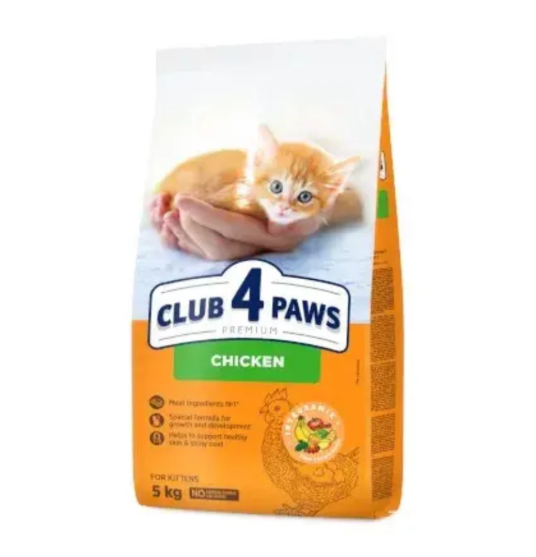 Picture of Club4Paws Kitten Food Chicken 5kg