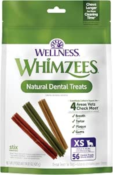 Picture of WHIMZEES Wellness Stix  Dental Dog Treats, Extra Small  420g