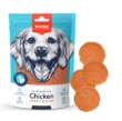 Picture of Wanpy Oven-Roasted Chicken Jerky Chips Dog Treats  100g