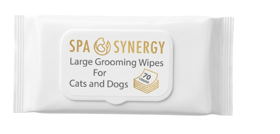 Picture of Spa Synergy Large Pet Grooming Wipes (70 Count)