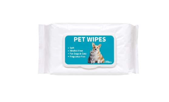 Picture of Paws & Claws Gentle Daily Pet Wipes (80 Count)