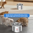 Picture of 2L Stainless Steel Automatic Cat Water Fountain with Water Level Window