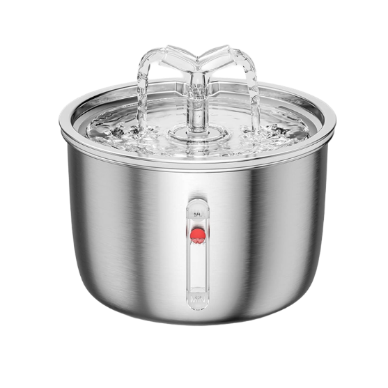 Picture of PureStream 2L Stainless Steel Automatic Cat Water Fountain
