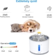 Picture of 2.4L Stainless Steel Automatic Cat Water Fountain with LED Indicator