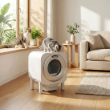 Picture of SmartPure Automatic Self-Cleaning Cat Litter Box with Trapping Mat White