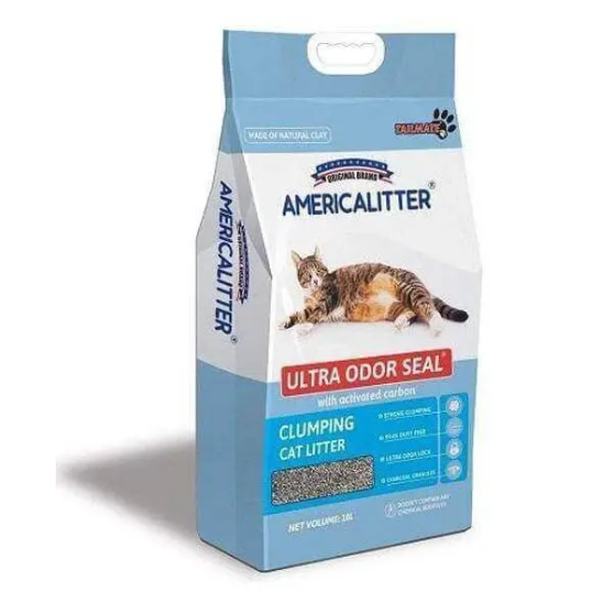 Picture of America Litter Ultra Odor Seal Premium Clumping Cat Litter (Unscented, 10L / 7kg)