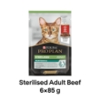 Picture of Pro Plan Sterilised Adult Beef in Gravy 6x85 g