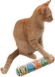 Picture of FAT CAT Kitty Kickz Gold Fish Roll Cat Toy