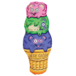 Picture of Fat Cat Kitty Kickz Mice Cream Cone Catnip Kicker Toy