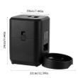 Picture of Smart Automatic Pet Feeder for Cats and Dogs  Black (4L)