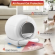 Picture of Smart Self-Cleaning Cat Litter Box (65L+9L Large Capacity Multi-Cat Station)