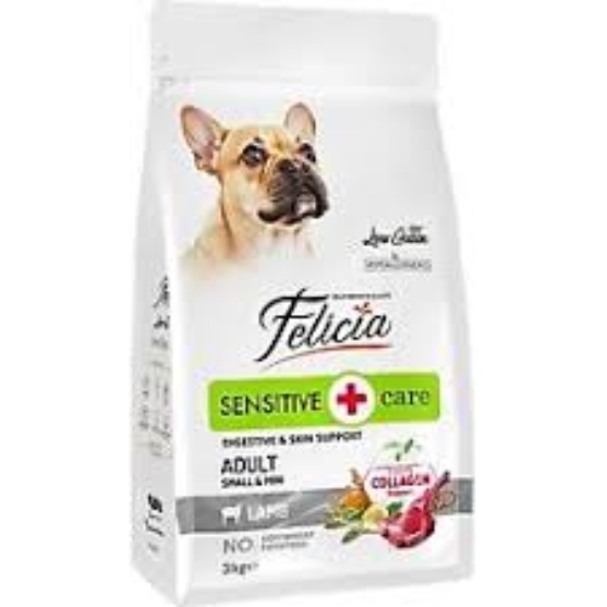Picture of Felicia Sensitive Care Mini & Small Breed Adult Dog Food with Lamb & Collagen – 3kg