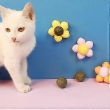 Picture of 360° Rotatable Wall-Mounted Flower Catnip Spinning Ball Toy