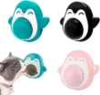 Picture of 360° Rotatable Penguin Catnip Wall Ball Toy