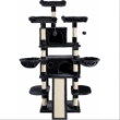 Picture of 173cm Majestic Multi-Level Cat Tree Tower with Dual Condos & 173cm Wide Wing Baskets