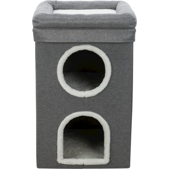 Picture of 2-Story Foldable Fabric Cat Tower & Condo Stool