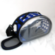 Picture of Paws & Views Collapsible Transparent Soft-Side Pet Travel Carrier (Blue)