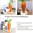Picture of Whimsical Carrot Sisal Cat Scratching Post