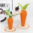 Picture of Whimsical Carrot Sisal Cat Scratching Post