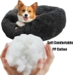 Picture of Calming Donut Pet Bed – Luxury Plush Marshmallow Cuddler 60cm (Red)