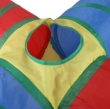 Picture of 4-Way Collapsible Rainbow Pet Play Tunnel with Interactive Hanging Ball