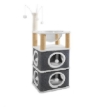 Picture of 2-Story Luxury Villa Cat Tree & Scratching Post (112 cm)