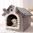 Picture of Cozy Bunny-Ears Foldable Indoor Pet House & Cave Bed – (Size L)