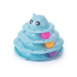 Picture of 3-Tier Interactive Blue Cat Ball Track Tower Toy