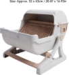 Picture of Semi-Automatic Quick-Sifting Tilting Cat Litter Box.