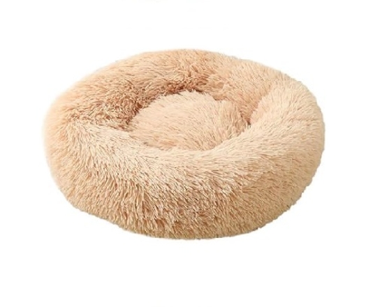 Picture of Calming Donut Pet Bed – Luxury Plush Marshmallow Cuddler  (80cm)