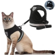Picture of Escape-Proof Soft Mesh Cat Harness and Leash Set