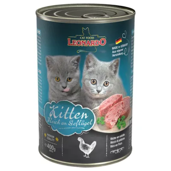 Picture of Leonardo  Kitten 400g (6/Pack)