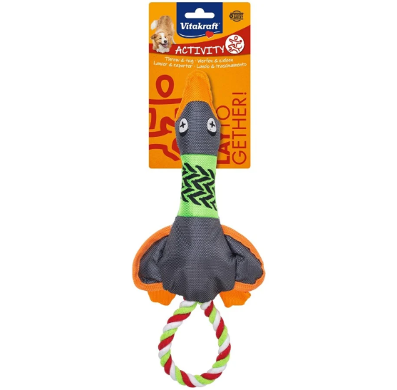 Picture of Vitakraft Duck Oxford Activity Dog Toy