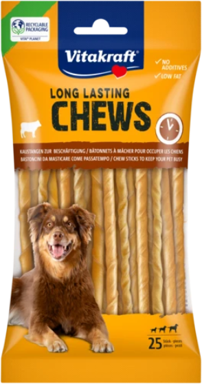 Picture of Vitakraft Long Lasting Chews Twisted Chew Bone - 12.5 cm, 10 pcs